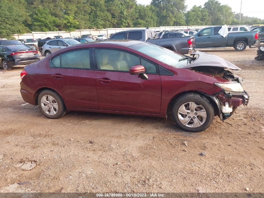 2014 HONDA CIVIC SEDAN LX - 19XFB2F56EE021999