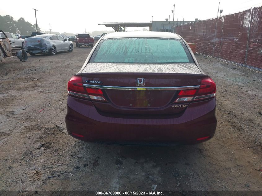 2014 HONDA CIVIC SEDAN LX - 19XFB2F56EE021999