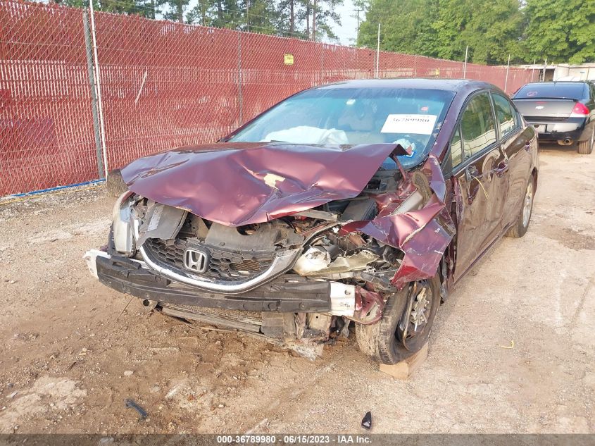 2014 HONDA CIVIC SEDAN LX - 19XFB2F56EE021999