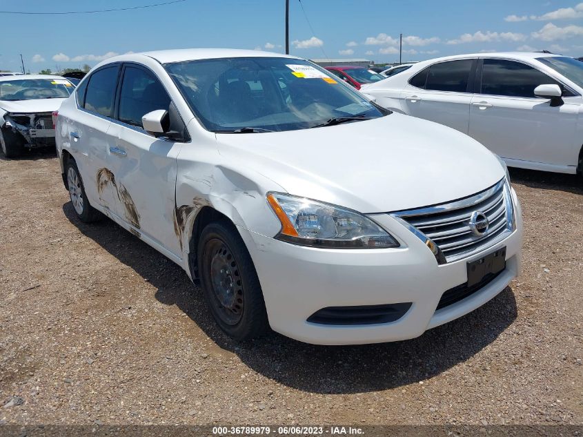 2015 NISSAN SENTRA SV - 3N1AB7AP3FY301642