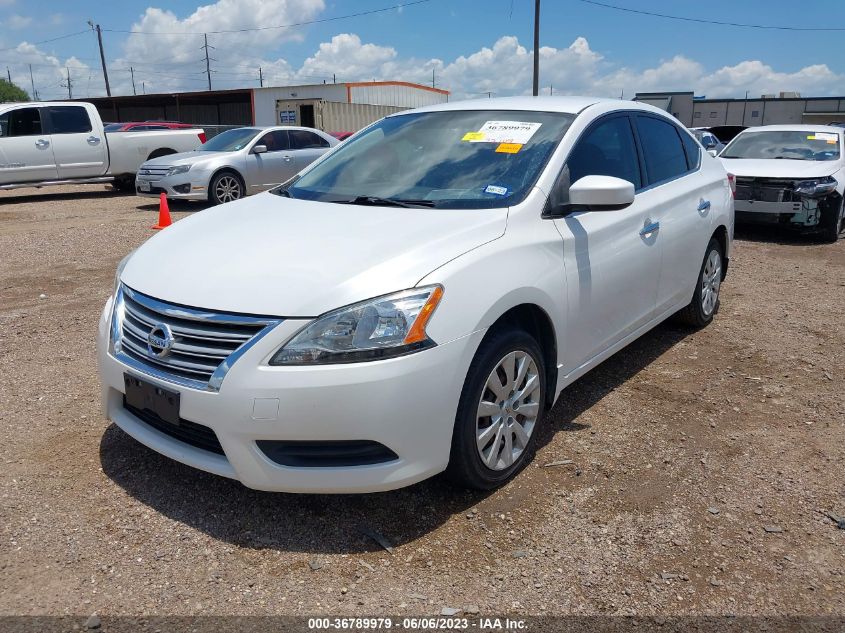 2015 NISSAN SENTRA SV - 3N1AB7AP3FY301642