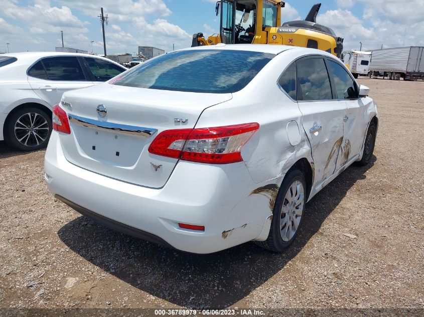 2015 NISSAN SENTRA SV - 3N1AB7AP3FY301642