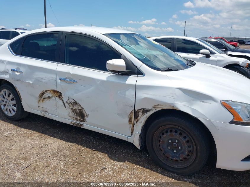 2015 NISSAN SENTRA SV - 3N1AB7AP3FY301642