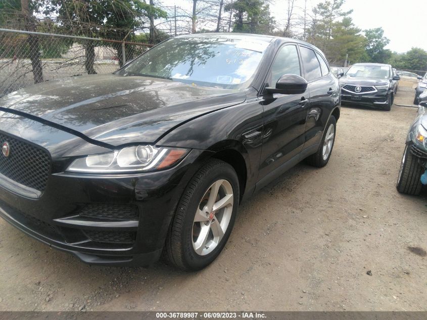 VIN SADCJ2FX2KA601759 2019 JAGUAR F-PACE 25T PREMIUM