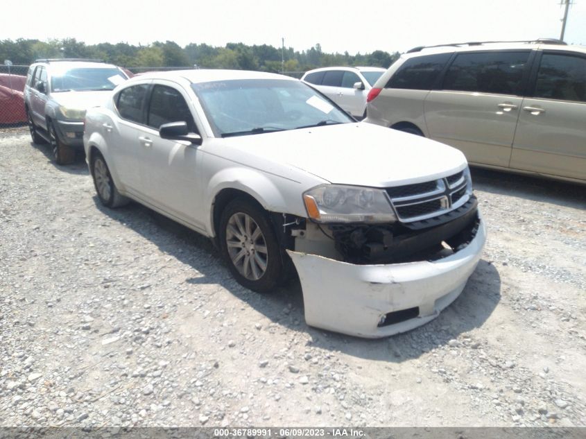 2013 DODGE AVENGER SE - 1C3CDZAB3DN506179