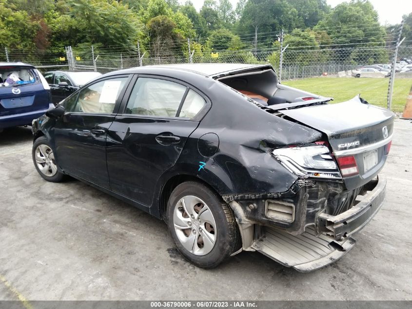 2015 HONDA CIVIC SEDAN LX - 19XFB2F51FE019319