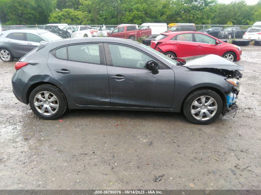 2016 MAZDA MAZDA3 I SPORT - JM1BM1J74G1337077