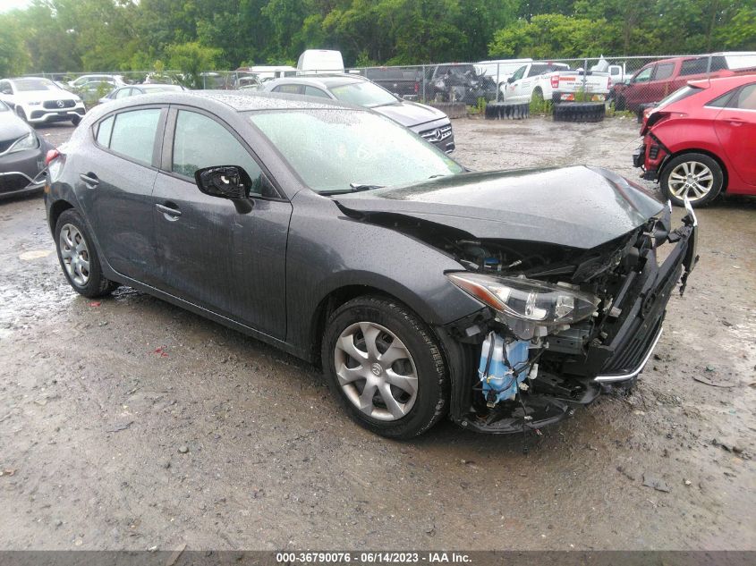 2016 MAZDA MAZDA3 I SPORT - JM1BM1J74G1337077