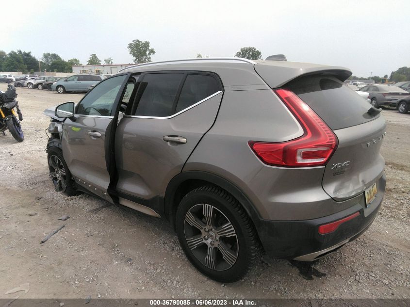 2020 VOLVO XC40 INSCRIPTION YV4162UL8L2251986
