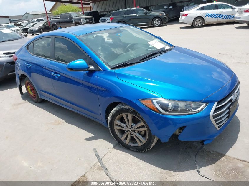 2018 HYUNDAI ELANTRA SEL - KMHD84LF4JU610426