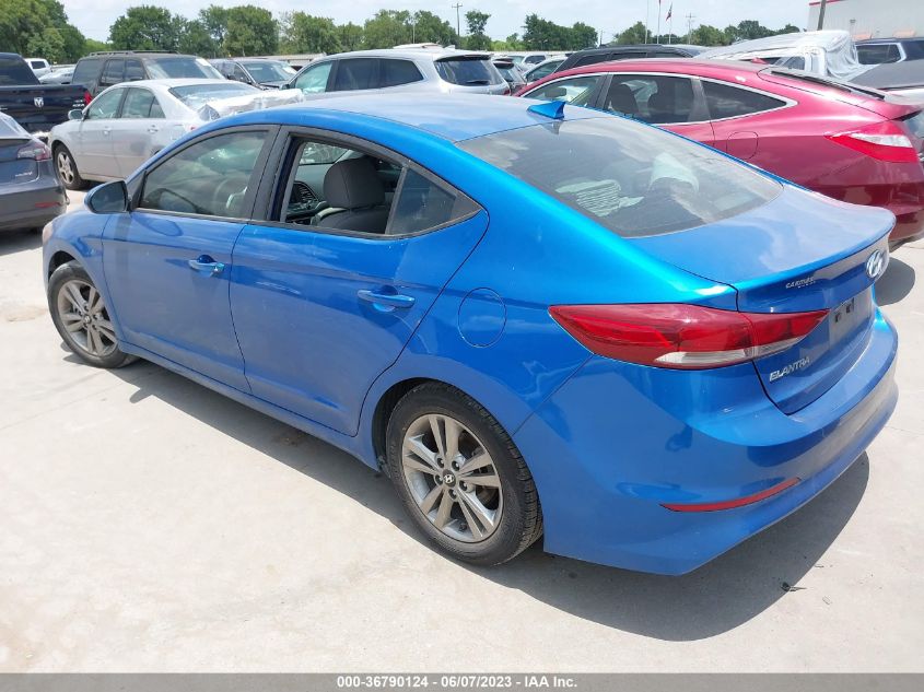 2018 HYUNDAI ELANTRA SEL - KMHD84LF4JU610426