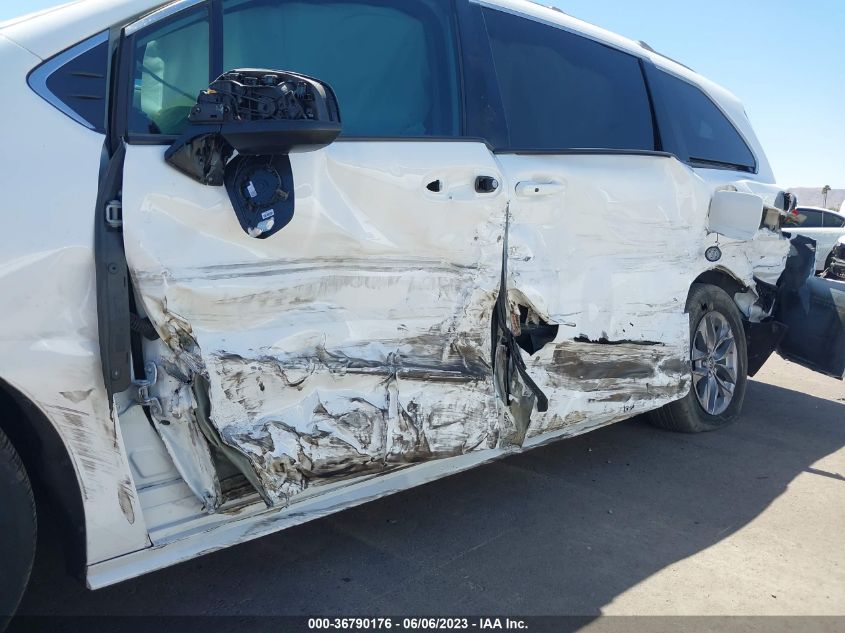2022 TOYOTA SIENNA LE - 5TDKRKEC5NS086651