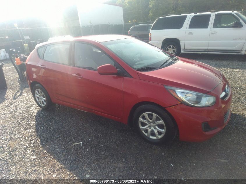 2013 HYUNDAI ACCENT GS - KMHCT5AE8DU132333