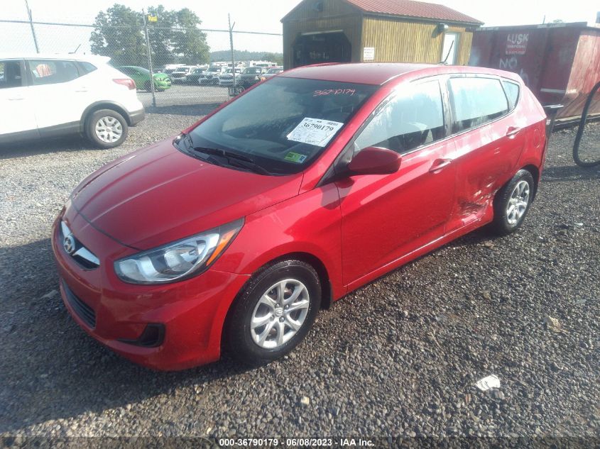 2013 HYUNDAI ACCENT GS - KMHCT5AE8DU132333