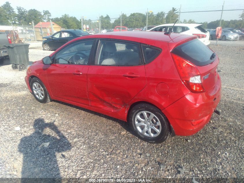 2013 HYUNDAI ACCENT GS - KMHCT5AE8DU132333