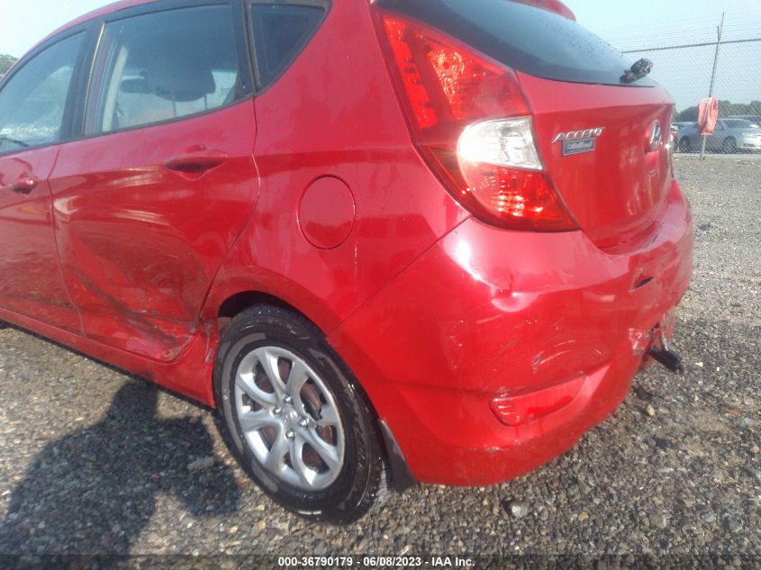 2013 HYUNDAI ACCENT GS - KMHCT5AE8DU132333