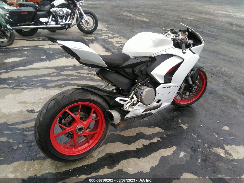 2021 DUCATI PANIGALE V2 ZDMHAATW3MB004273
