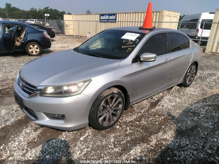 2014 HONDA ACCORD SEDAN SPORT - 1HGCR2F50EA169651