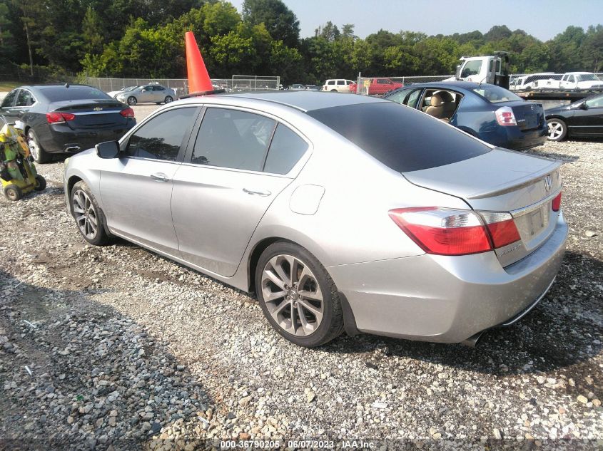 2014 HONDA ACCORD SEDAN SPORT - 1HGCR2F50EA169651
