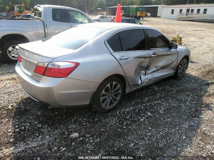 2014 HONDA ACCORD SEDAN SPORT - 1HGCR2F50EA169651