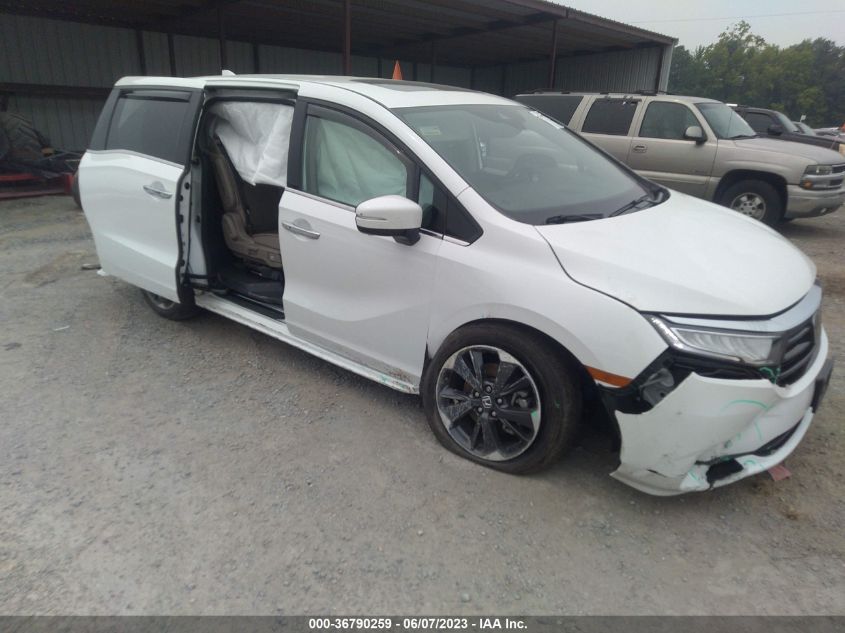 2022 HONDA ODYSSEY ELITE - 5FNRL6H96NB004275