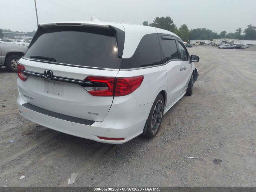 2022 HONDA ODYSSEY ELITE - 5FNRL6H96NB004275