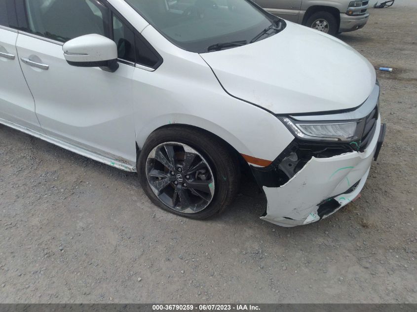 2022 HONDA ODYSSEY ELITE - 5FNRL6H96NB004275