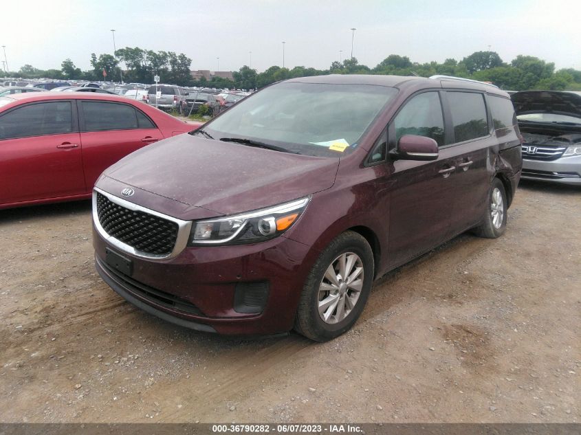 2017 KIA SEDONA LX - KNDMB5C14H6239122