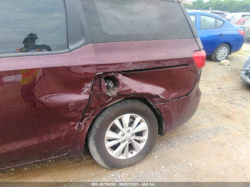 2017 KIA SEDONA LX - KNDMB5C14H6239122