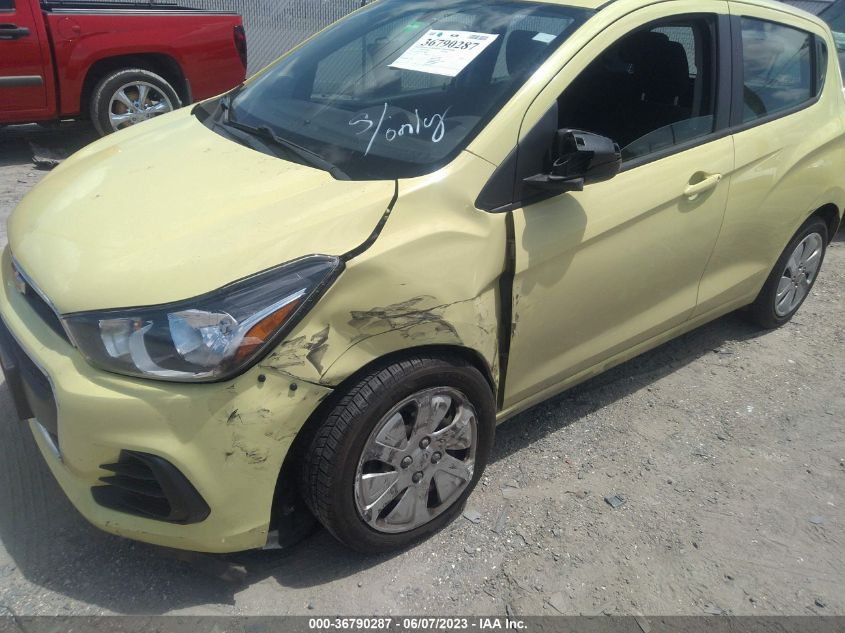 2017 CHEVROLET SPARK LS - KL8CB6SA1HC756889