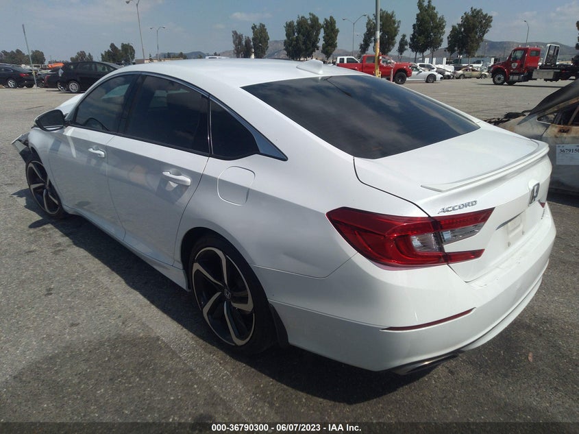 VIN 1HGCV1F30KA004683 2019 HONDA ACCORD SEDAN SPORT 1.5T