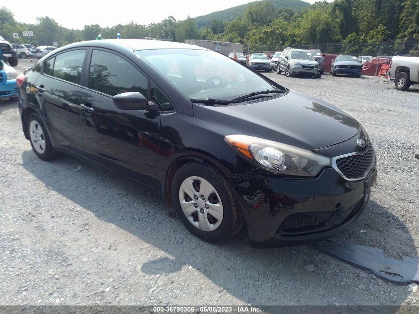 2015 KIA FORTE LX - KNAFK4A6XF5432537