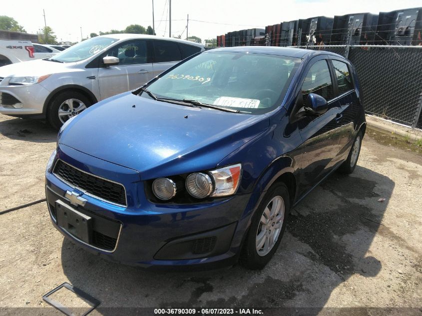 2014 CHEVROLET SONIC LT - 1G1JD6SG7E4149696