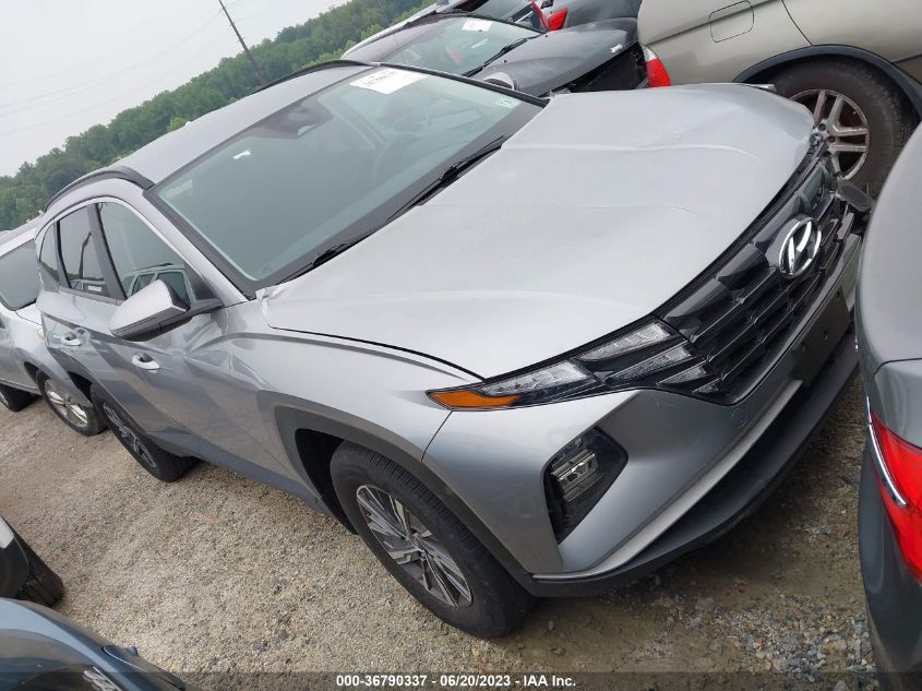 2022 HYUNDAI TUCSON HYBRID BLUE - KM8JBCA18NU030706