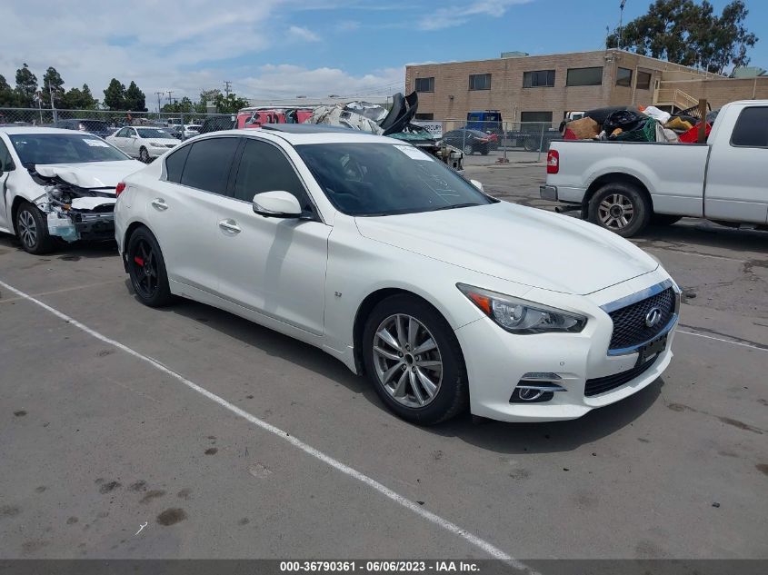 2014 INFINITI Q50 PREMIUM - JN1BV7AP1EM678385