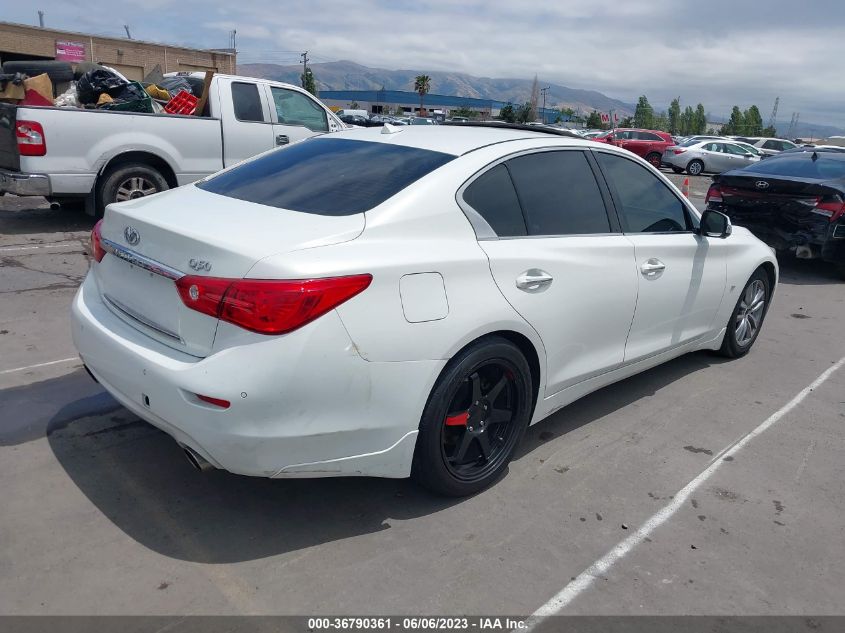 2014 INFINITI Q50 PREMIUM - JN1BV7AP1EM678385