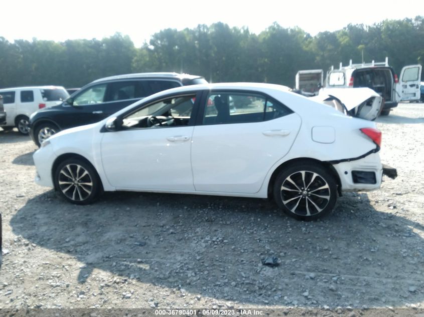 2017 TOYOTA COROLLA L/LE/XLE/SE - 2T1BURHE0HC747827