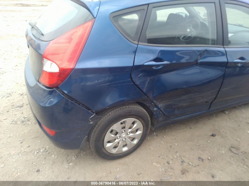 2017 HYUNDAI ACCENT SE - KMHCT5AEXHU345967