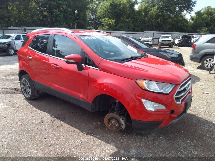 2021 FORD ECOSPORT TITANIUM - MAJ6S3KL9MC401912