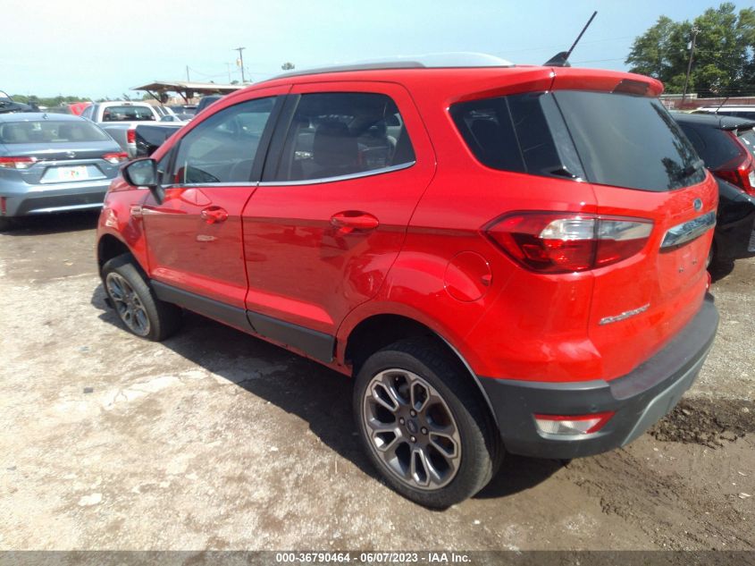 2021 FORD ECOSPORT TITANIUM - MAJ6S3KL9MC401912