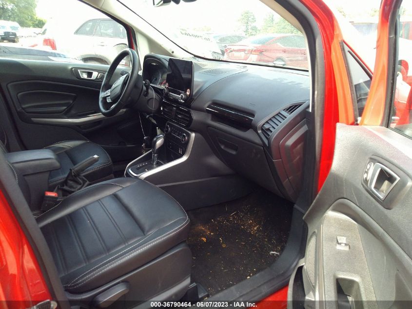 2021 FORD ECOSPORT TITANIUM - MAJ6S3KL9MC401912