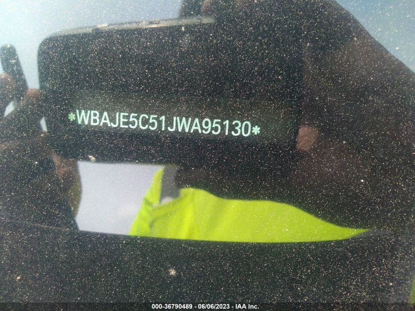 2018 BMW 540I - WBAJE5C51JWA95130