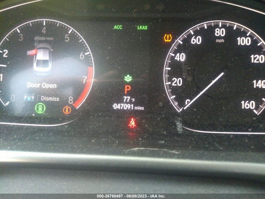 2019 HONDA ACCORD SEDAN LX 1.5T - 1HGCV1F17KA097250