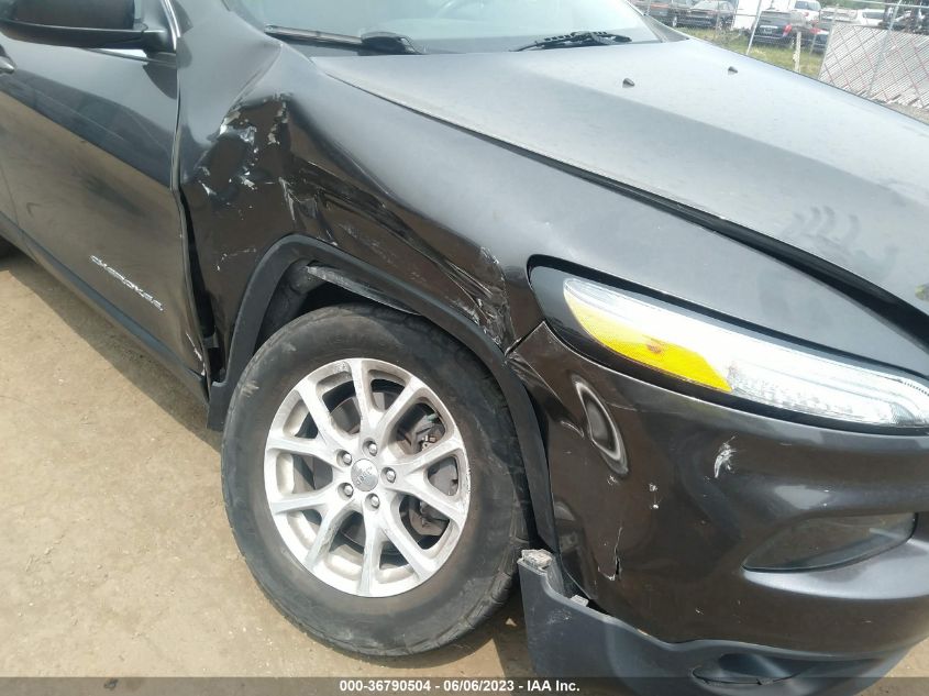 2016 JEEP CHEROKEE LATITUDE - 1C4PJMCB4GW121508