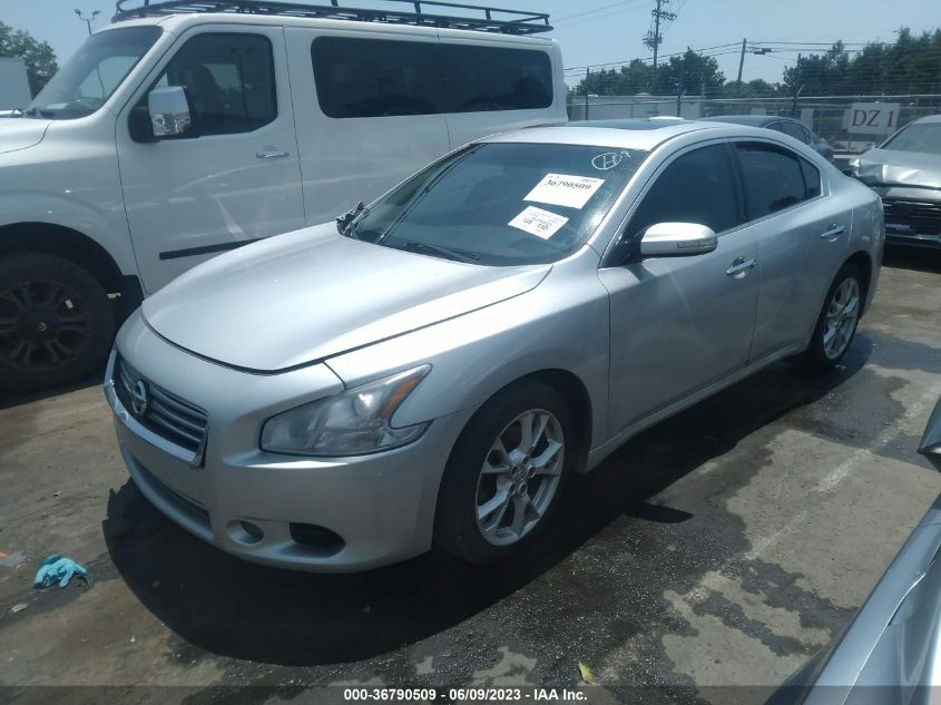 2014 NISSAN MAXIMA 3.5 SV - 1N4AA5APXEC448588