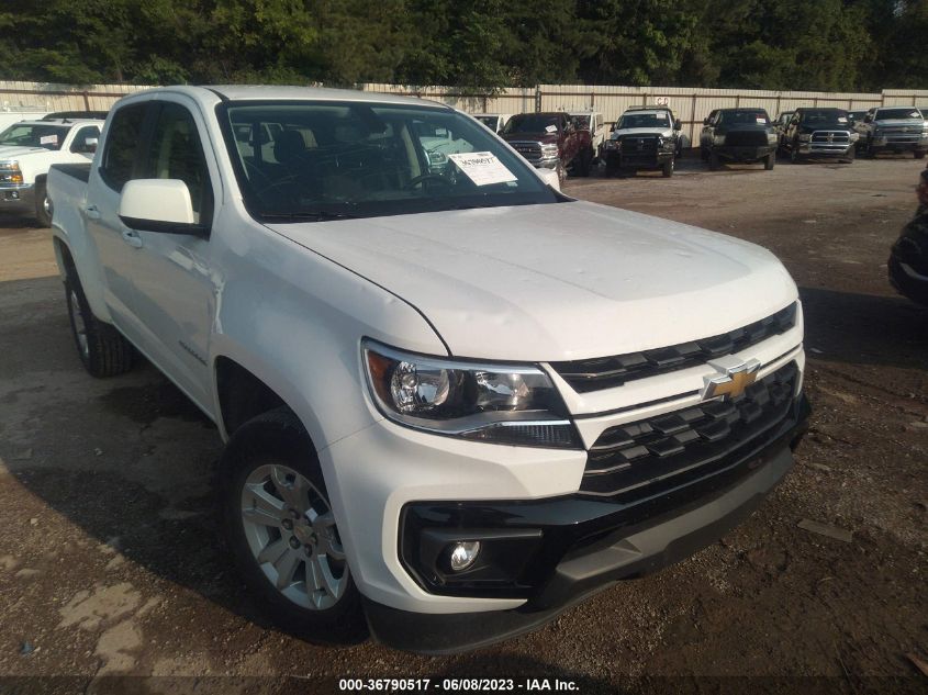 2022 CHEVROLET COLORADO LT - 1GCGSCEN7N1227766