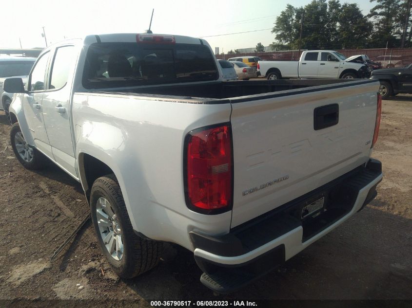 2022 CHEVROLET COLORADO LT - 1GCGSCEN7N1227766