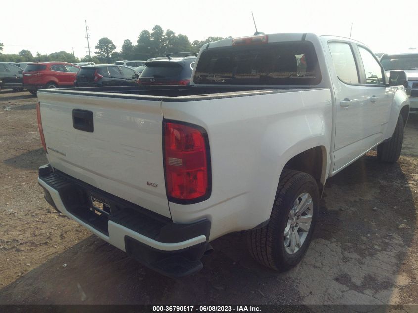 2022 CHEVROLET COLORADO LT - 1GCGSCEN7N1227766