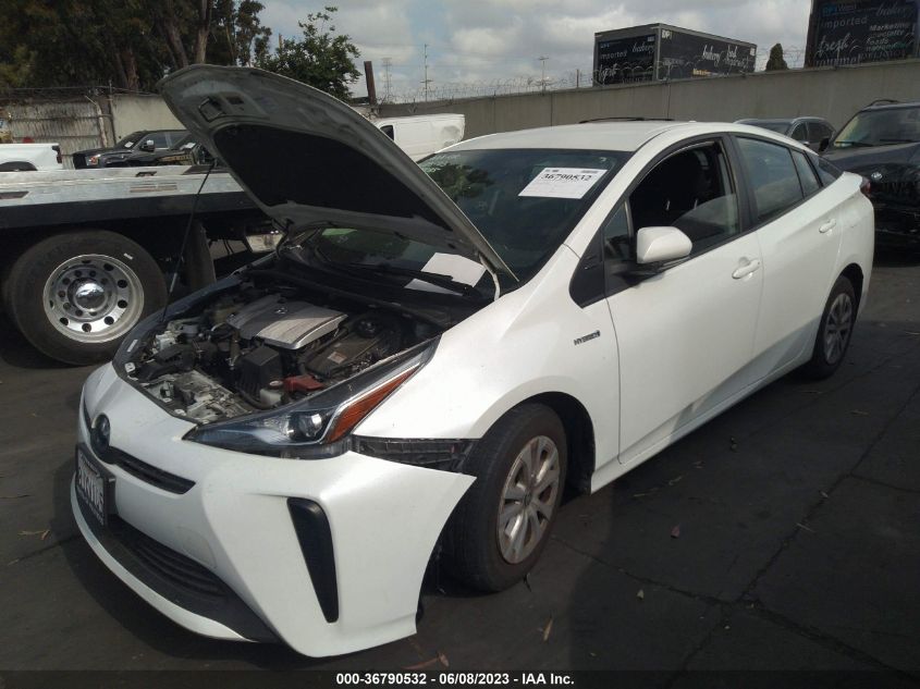 2019 TOYOTA PRIUS L ECO/LE/XLE/LIMITED - JTDKARFU3K3080450