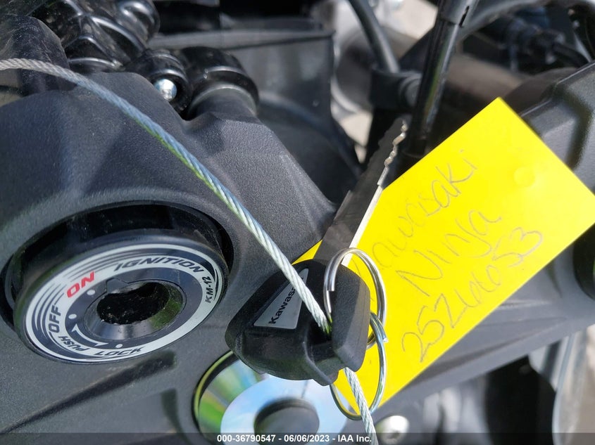 VIN JKBZXJH19PA017590 2023 KAWASAKI ZX636 K